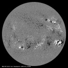 Latest SDO/HMI Magnetogram image of the Sun