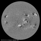 Latest SDO/HMI Magnetogram image of the Sun
