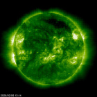 SOHO EIT 195 image of the sun