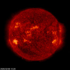 SOHO EIT 304 image of the sun